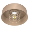 lampa wisząca beżowa
