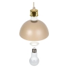 lampa wisząca beżowa