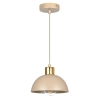 lampa wisząca beżowa
