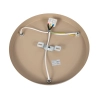 Lampa sufitowa potrójna beżowa ISOS M 3 xE27
