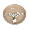 Lampa sufitowa podwójna ISOS S beżowo złota 2 xE27
