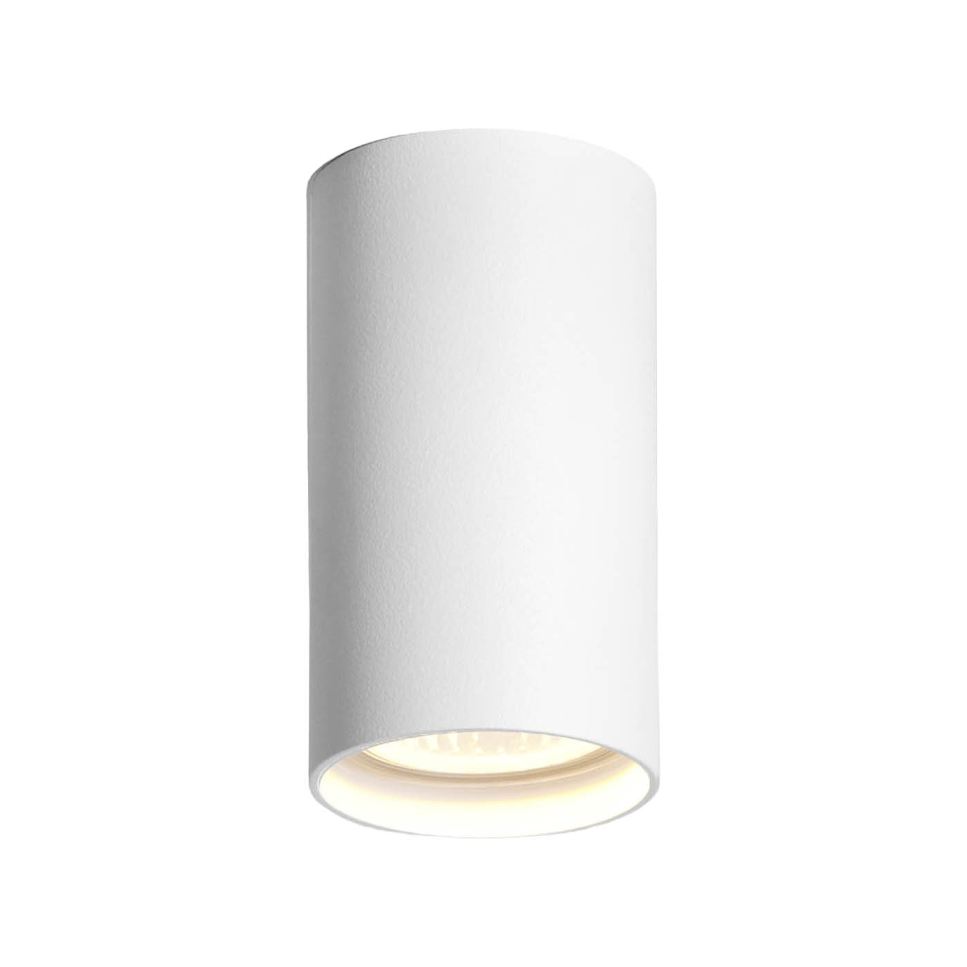 Lampa sufitowa tuba biała GU10