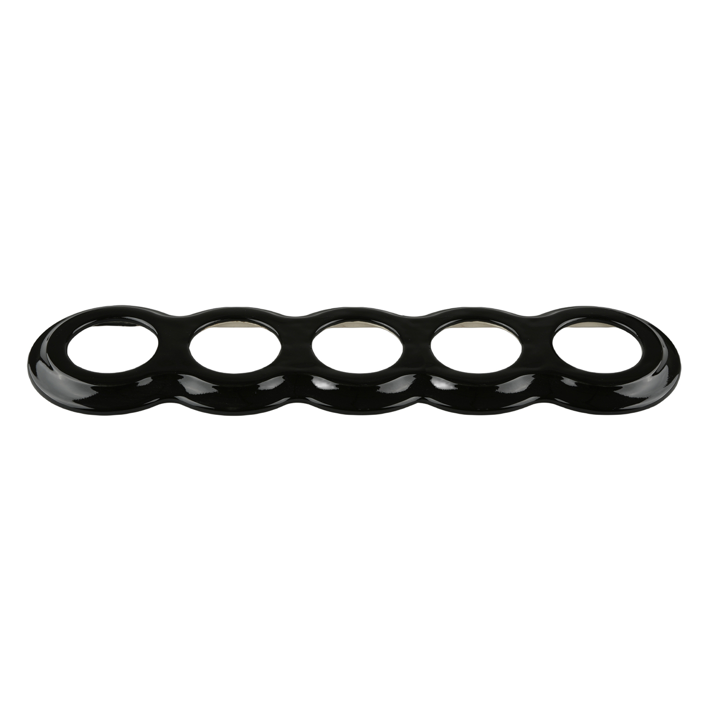 Ramka ceramiczna pięciokrotna czarna typ-8 CR169