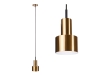 Lampa wisząca złota metalowa  1 x E27