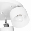 Biała lampa przysufitowa 3 punktowa