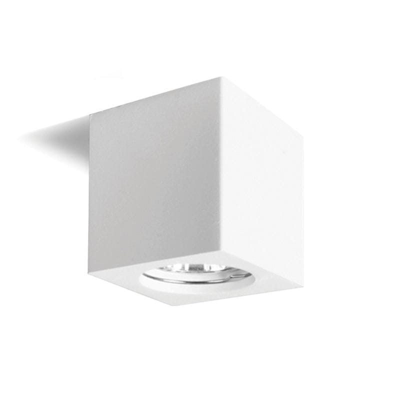 Lampa gipsowa do malowania sześcian GEMMA GU10