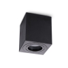Halogen natynkowy IP44 czarny AQUARIUS SQUARE