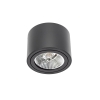 Lampa sufitowa tuba regulowana czarna CHLOE AR111 GU10