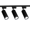 Zestaw 3x Lampa szynowa czarna IDAR GU10 1-fazowa + szynoprzewód 1,5m