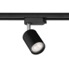 Reflektor szynowy na żarówkę GU10 czarny 1-fazowy