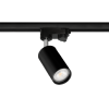 Reflektor szynowy na żarówkę GU10 czarny 3-fazowy