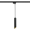 Lampa wisząca na szynoprzewód czarno złota 1-fazowa