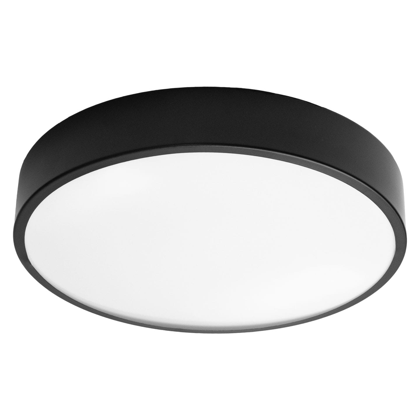 Plafon czarny okrągły LED 24W HOUSTON 4000K