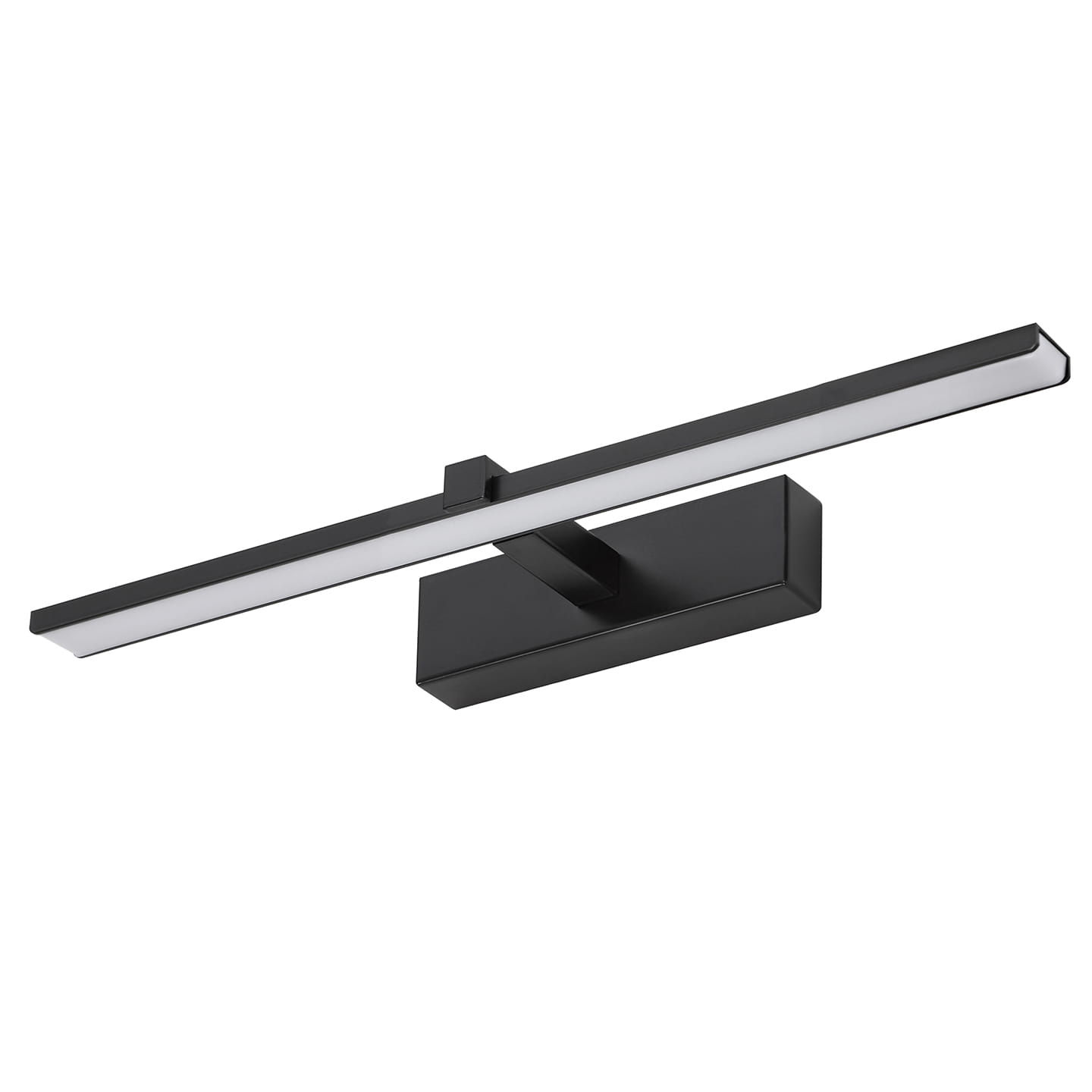 Kinkiet nad lustro czarny 40 cm 8W neutralny VENUS