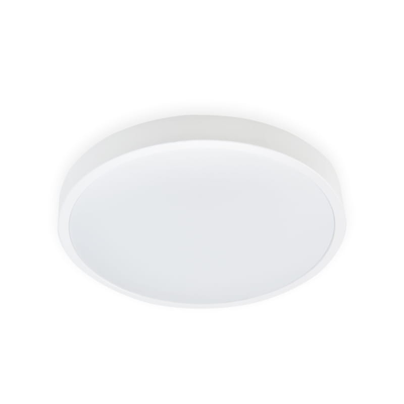 Lampa do łazienki IP44 biała ZOE 18W neutralna 4000K