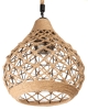 Lampa wisząca boho NIDO jutowa
