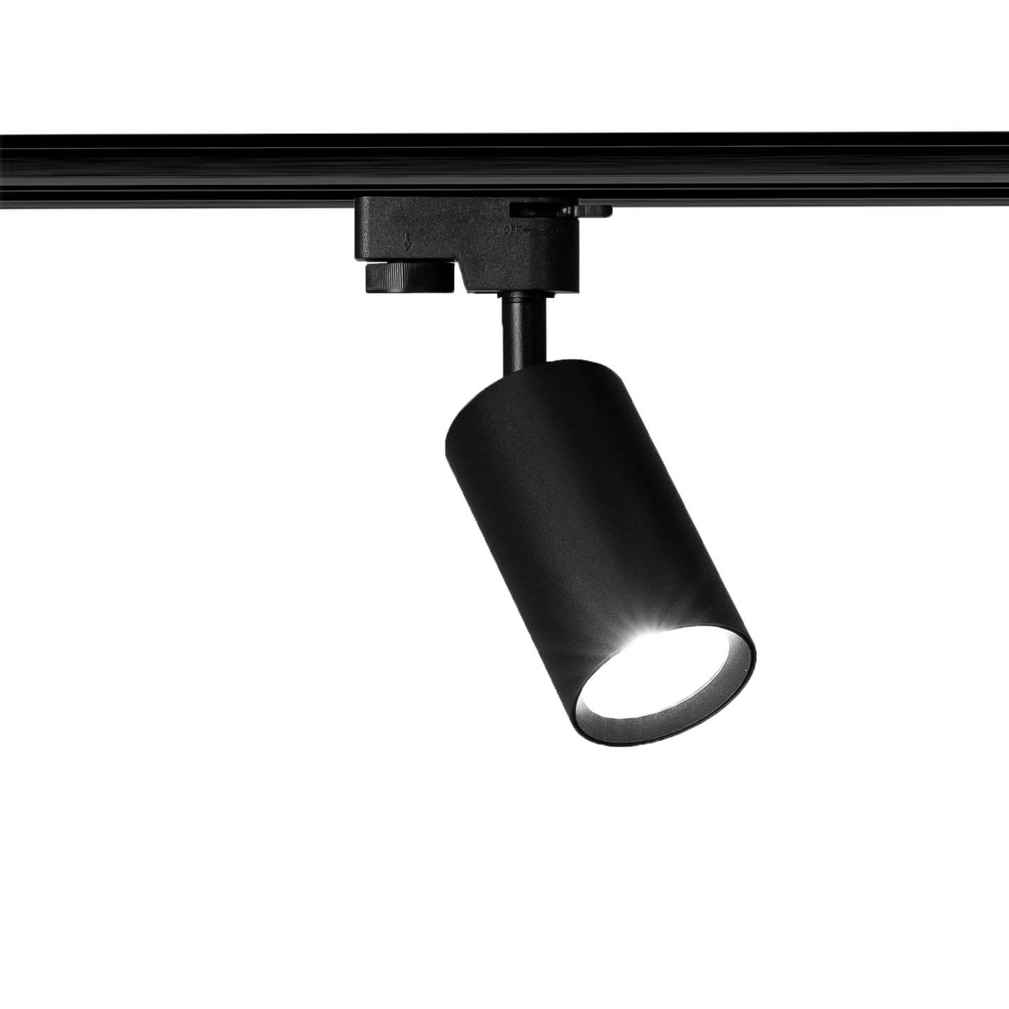 Oprawa szynowa na GU10 TRACK czarna 1F