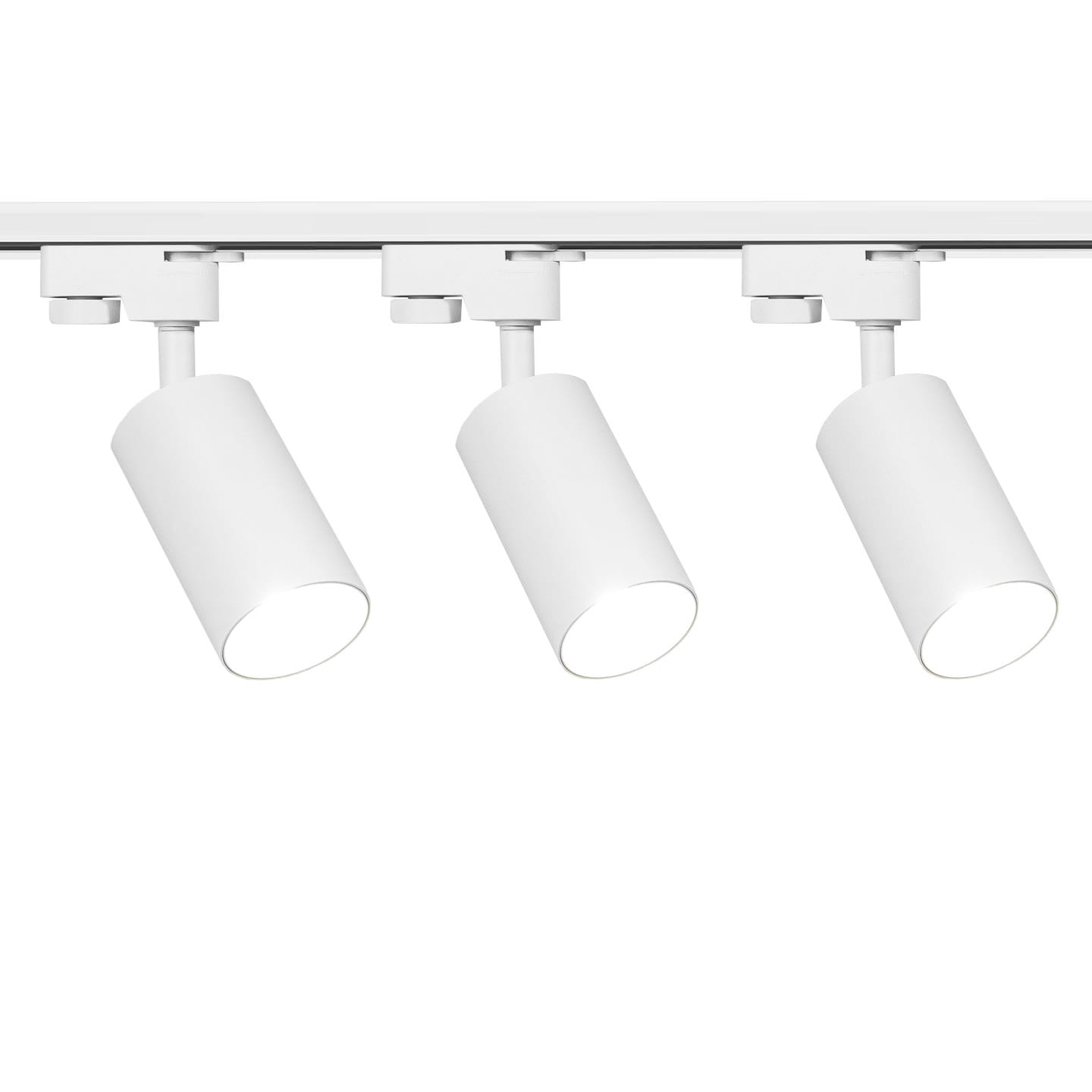 3 x Reflektor szynowy LED TRACTUS GU10 biały + szyna 1,5m