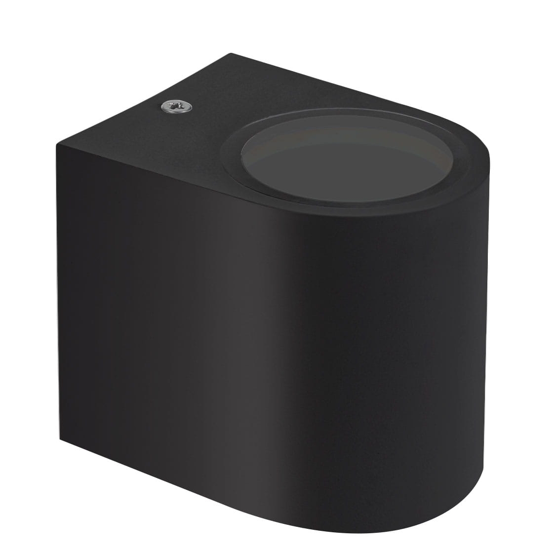 Kinkiet czarny zewnętrzny IP54 jednokierunkowy PARETE GU10