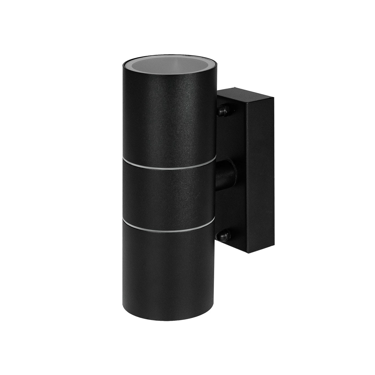 Lampa na elewację dwukierunkowa czarna ELOR