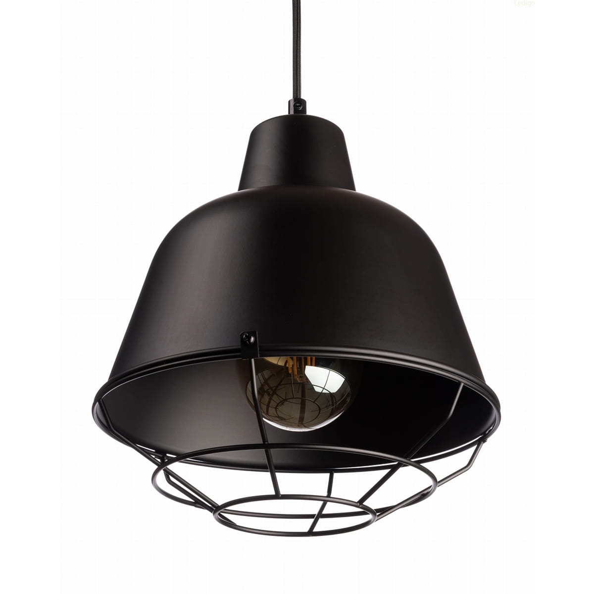 Lampa wisząca industrialna czarna C5 loft 1xE27