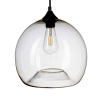 Lampa wisząca kula szklana ONYX przezroczysta