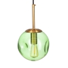 Kinkiet kula szklana LAVA GREEN