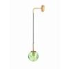 Kinkiet kula szklana LAVA GREEN