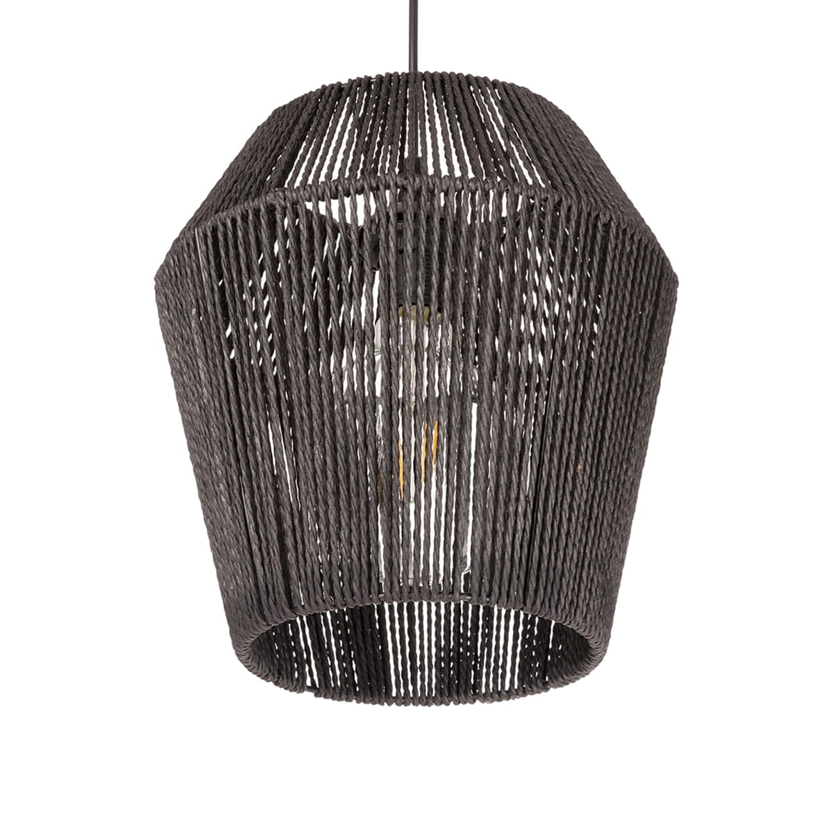 Lampa wisząca BOHO czarna