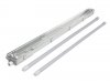 Oprawa LED IP65 + 2x świetlówka 120cm 6500K całość