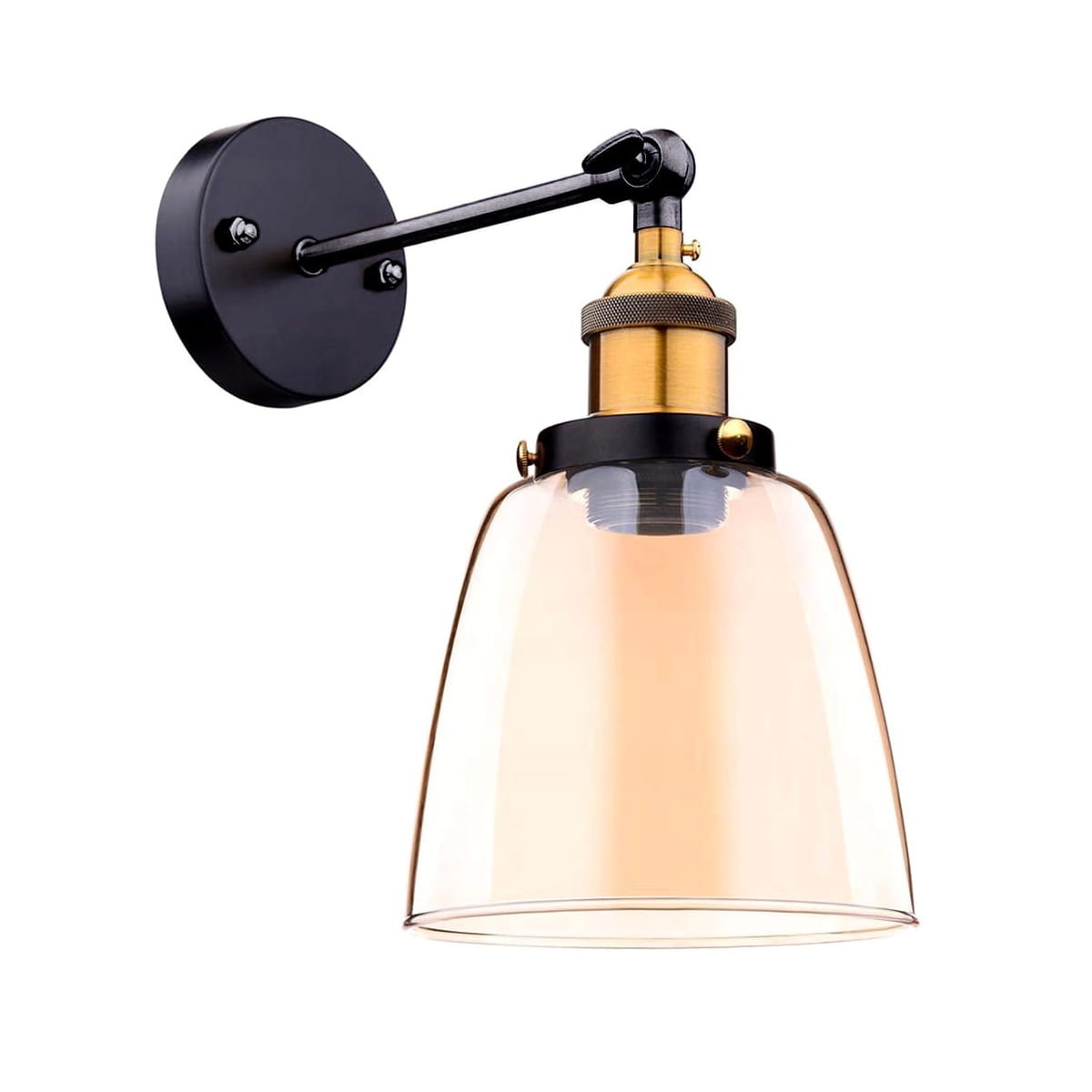 Kinkiet szklany AMBER CUP