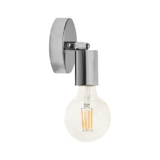 Mały kinkiet czarny regulowany metalowy E27 kwadrat EZO