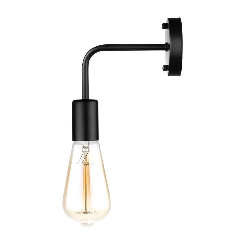Kinkiet czarny loft WST052 1xE27