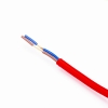 Przewód w oplocie z wtyczką czerwony 2x0,75mm z wyłącznikiem 4m