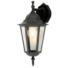 Kinkiet zewnętrzny retro czarny Victoria dół E27