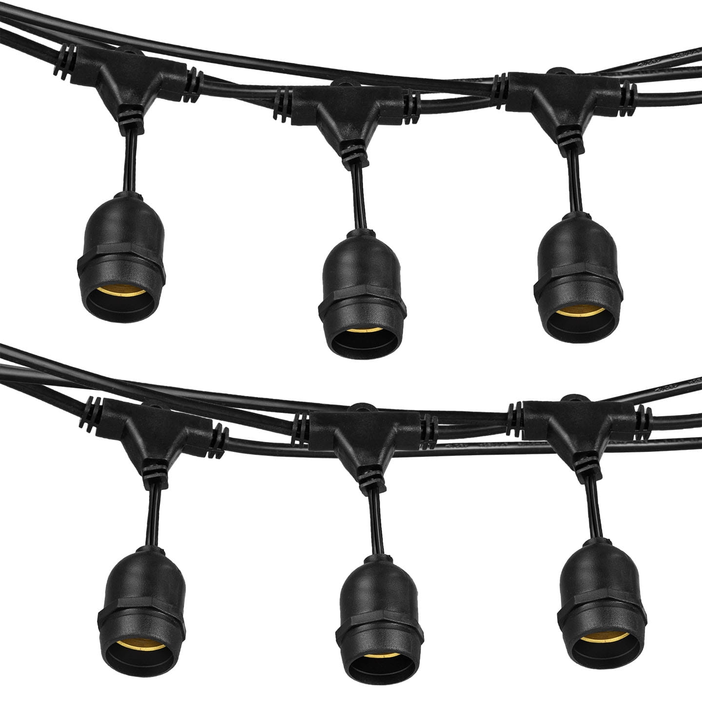 Girlanda ogrodowa zwieszana 20m 20xE27