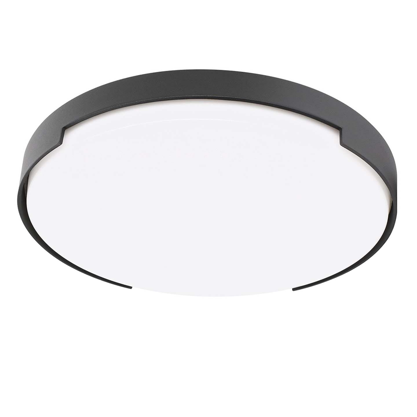 Lampa zewnętrzna okrągła LED antracyt VALANT 16W 4000K IP65