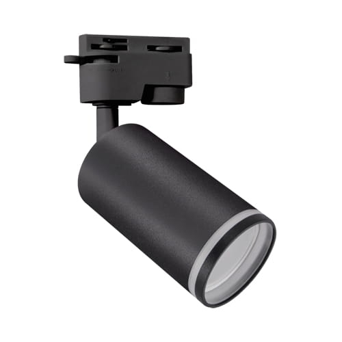 Reflektor na szynoprzewód czarny ZULA TRA GU10 1-fazowy