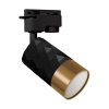 Reflektor do szyny oświetleniowej czarno złoty MATA TRA GU10 1-fazowy