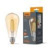 Żarówka led ściemnialna E27 ST64 filament 6W 2200K Amber 550lm Videx