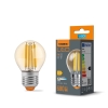 Żarówka kulka LED filament E27 G45 6W 2200K Amber 680lm Videx
