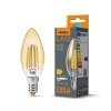 Żarówka filament E14 LED cienki gwint 6W 2200K Amber 680lm Videx