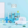 Lampa wisząca do pokoju dziecięcego z dinozaurami DINO 1xE27