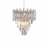 Żyrandol kryształowy nowoczesny MADISON CHROME 9xE14