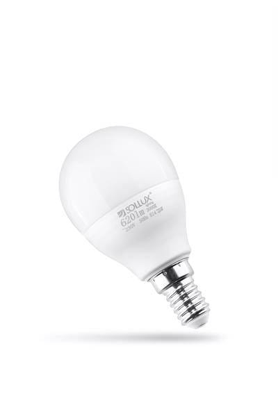 Żarówka LED 7.5W E14 3000K 620lm SOLLUX