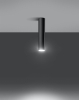 Lampa tuba spot czarna LAGOS 30 GU10