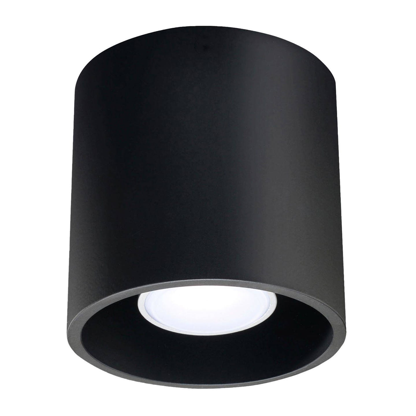 Lampa tuba czarna ORBIS 1 aluminium GU10