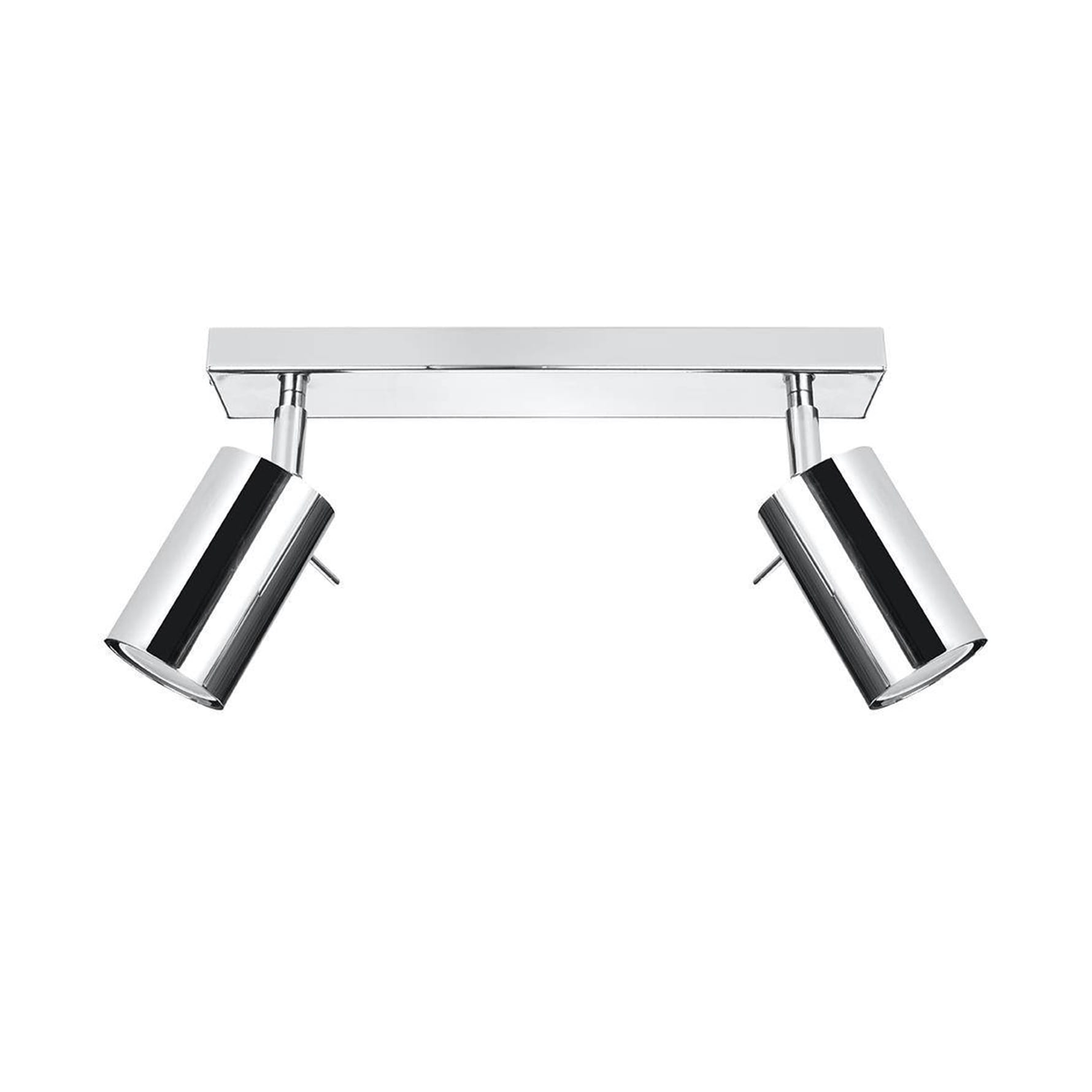 Lampa spot podwójna chrom RING GU10