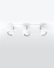 Lampa sufitowa 3 punktowa biała OCULARE 3L GU10