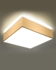 Plafon kwadratowy biały 2xE27 LED HORUS 35